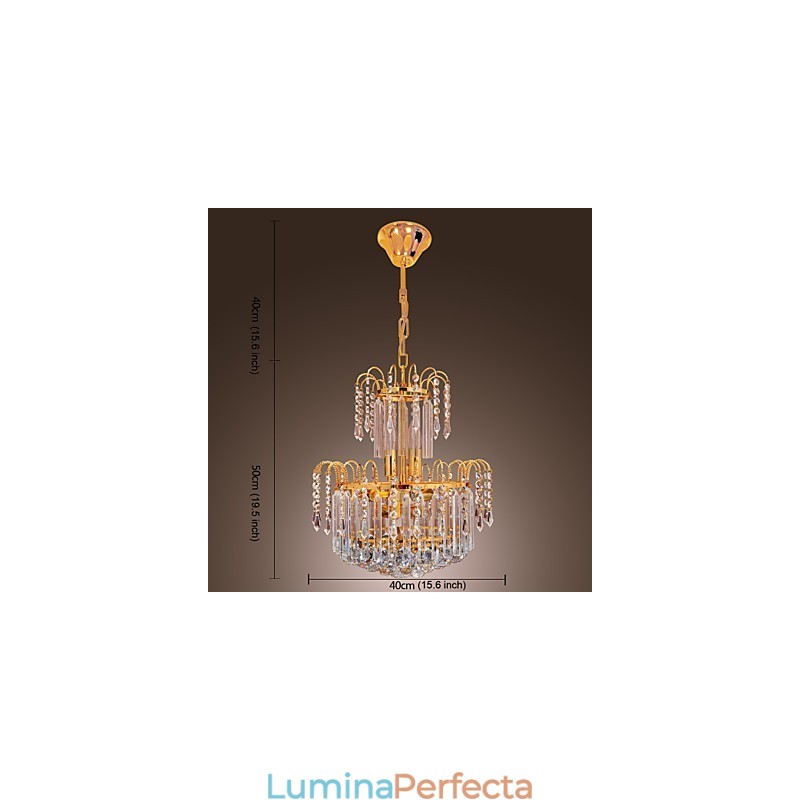 Candelabru de cristal de lux cu 7 lumini