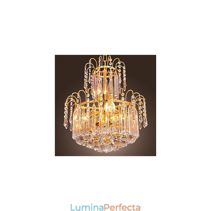 Candelabru de cristal de lux cu 7 lumini