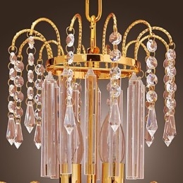 Candelabru de cristal de lux cu 7 lumini