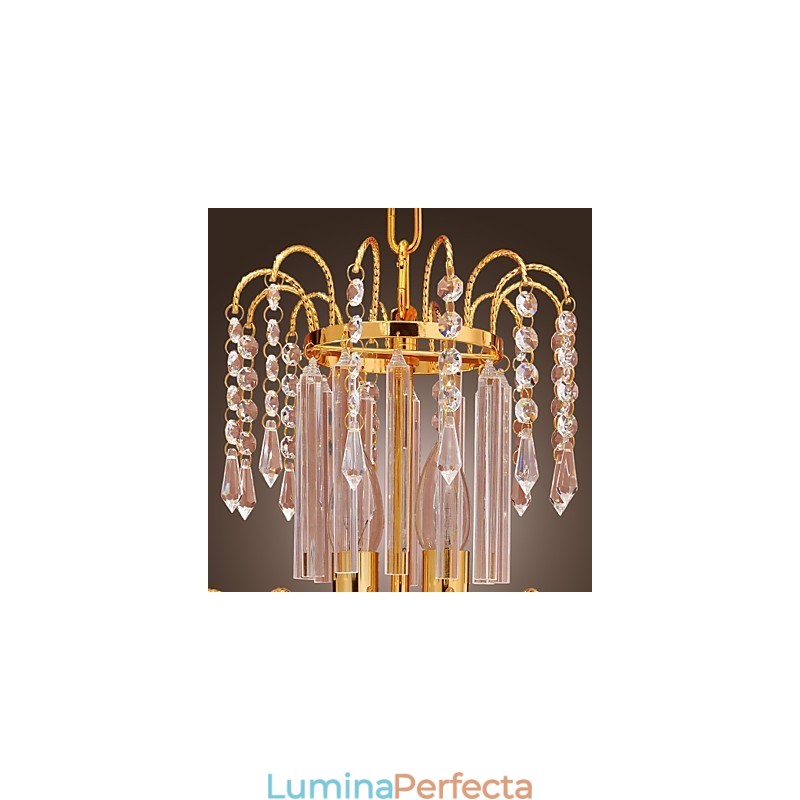 Candelabru de cristal de lux cu 7 lumini