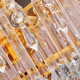 Candelabru de cristal de lux cu 7 lumini