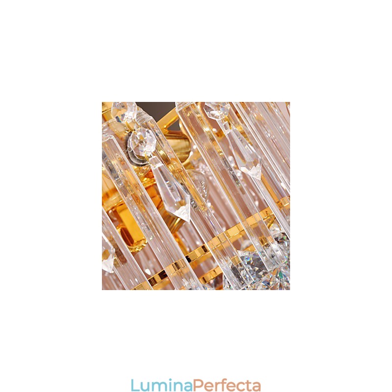 Candelabru de cristal de lux cu 7 lumini
