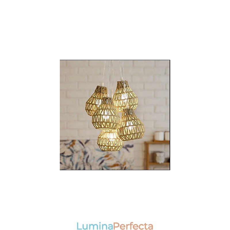 Candelabru Cage Rope Creative RETRO Art 5 Head