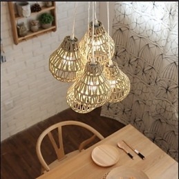 Candelabru Cage Rope Creative RETRO Art 5 Head