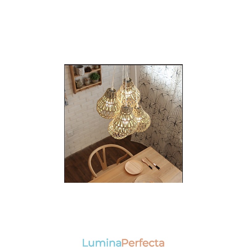 Candelabru Cage Rope Creative RETRO Art 5 Head