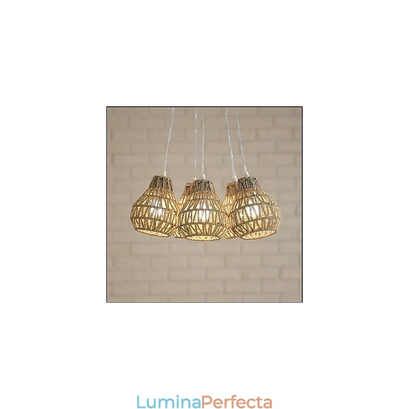 Candelabru Cage Rope Creative RETRO Art 5 Head