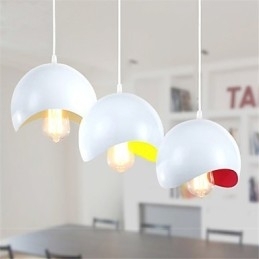 Lampă suspendată cu pictură modernă și contemporană în stil mini