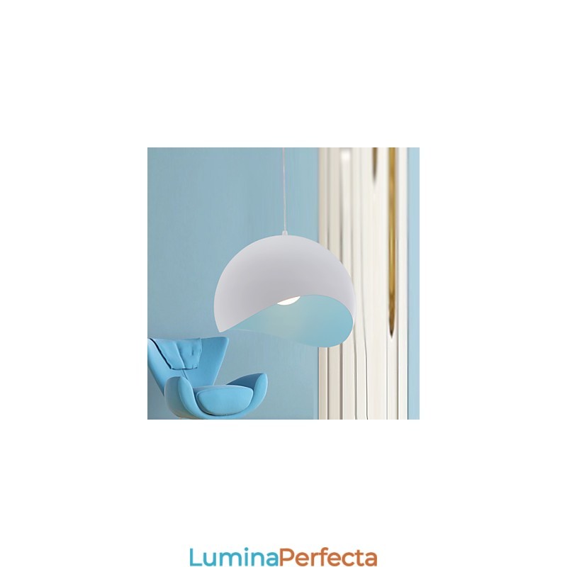 Lampă suspendată cu pictură modernă și contemporană în stil mini