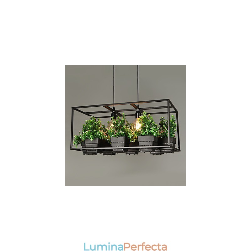 Lampă suspendată cu design decorativ modern și contemporan (nu include plante)