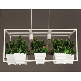 Lampă suspendată cu design decorativ modern și contemporan (nu include plante)