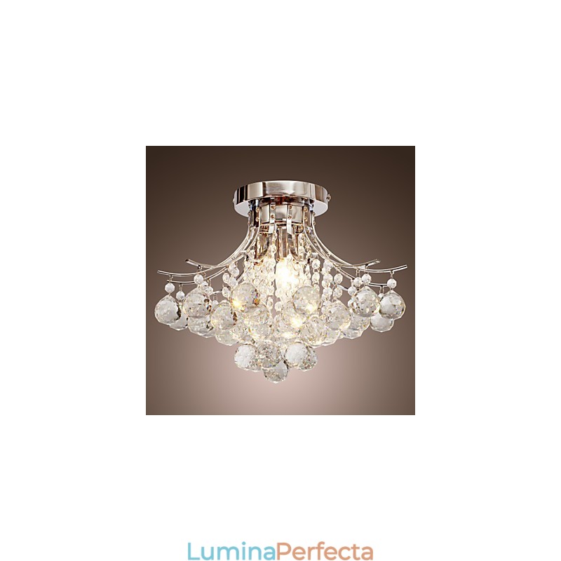 Candelabru Modern Cristal 3 Lumini
