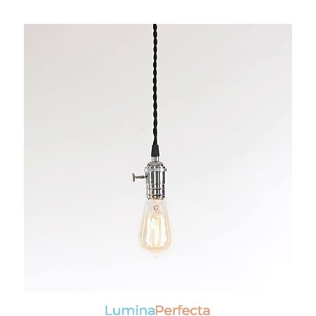 Lampă tradițională clasică vintage în stil mini metal pendant