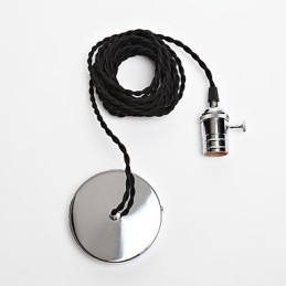 Lampă tradițională clasică vintage în stil mini metal pendant