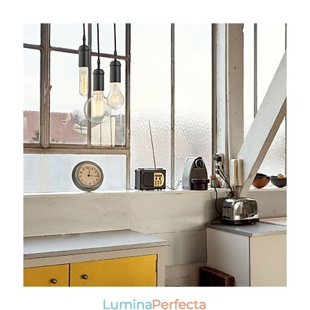 Vintage Mini Style Pictură Metal Pendant Lampă Garaj