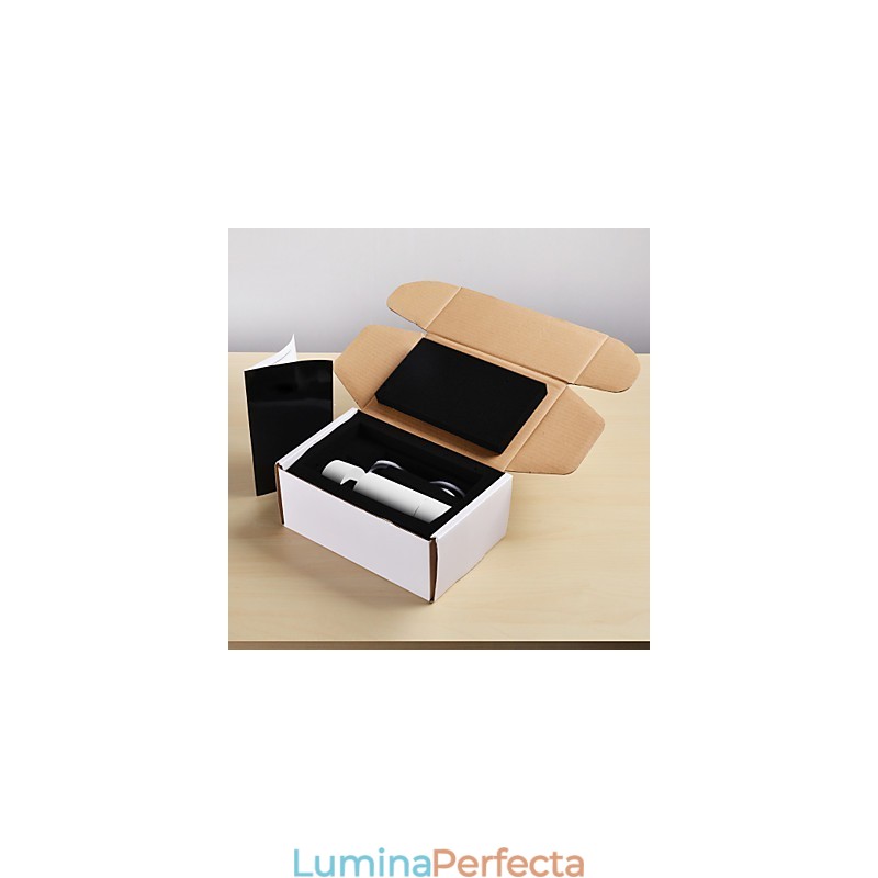 GE 05032 8W 136mm 1 Lumină Mini Lampă suspendată alb pudrat cu aluminiu