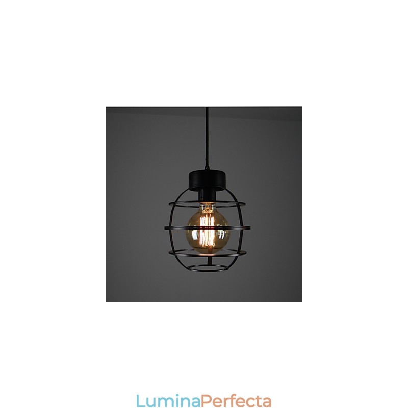 Lampă suspendată din metal retro Designers
