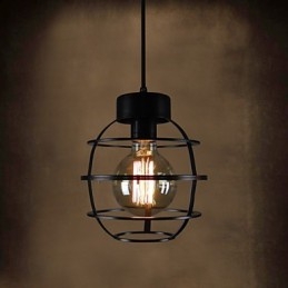 Lampă suspendată din metal retro Designers