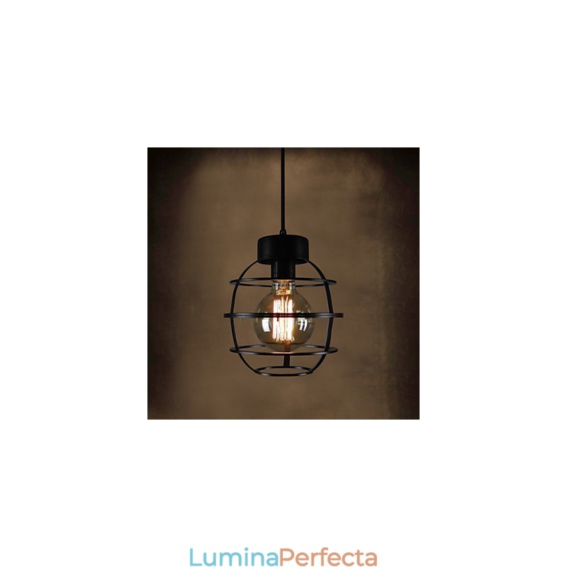 Lampă suspendată din metal retro Designers