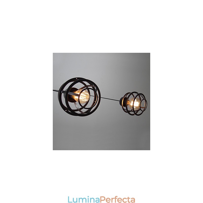 Lampă suspendată din metal retro Designers
