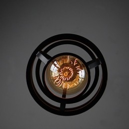Lampă suspendată din metal retro Designers