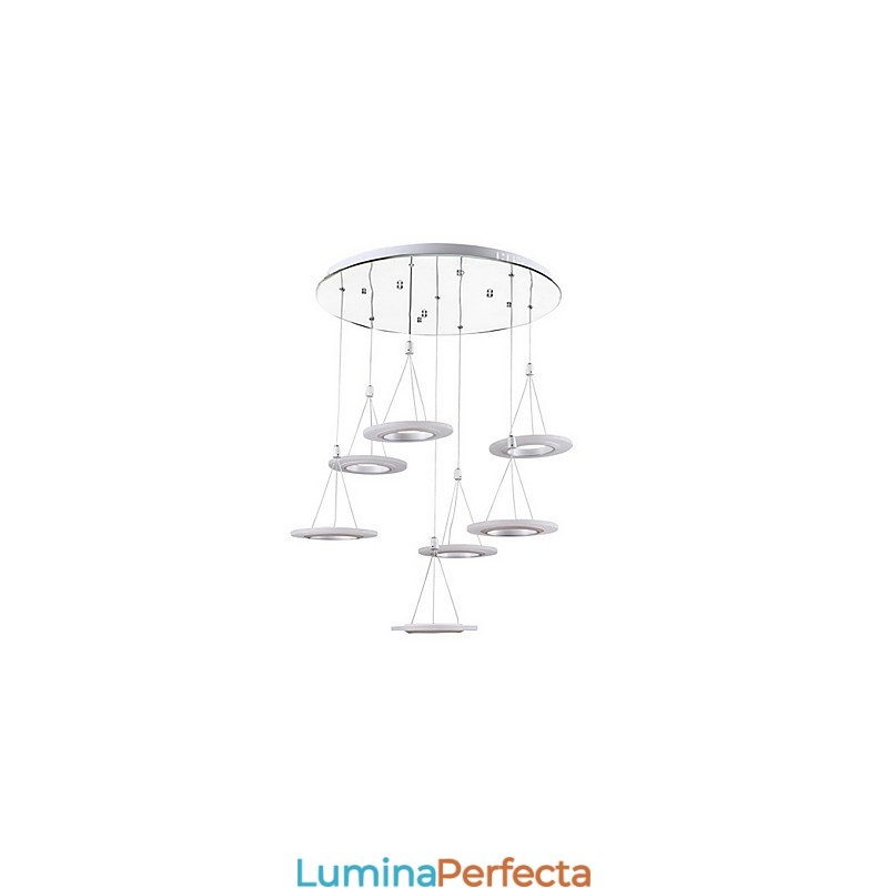 Iluminat suspendat pentru interior de birou, 63W