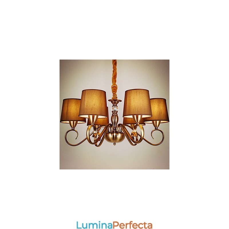 Rustic Lodge Vintage Mini Candelabru din metal galvanizat