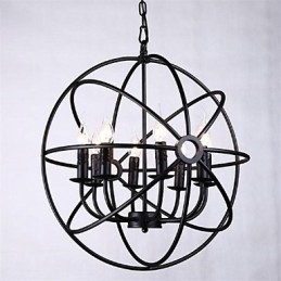 Candelabru în stil mini Pendant Lampă Modern Contemporan Tradițional Clasic Rustic Lodge Retro Lantern Country Globe