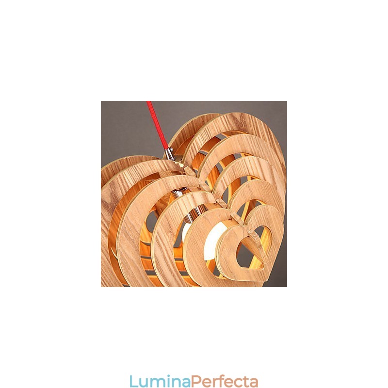 Candelabru Mini Style Lantern Lemn Bambus