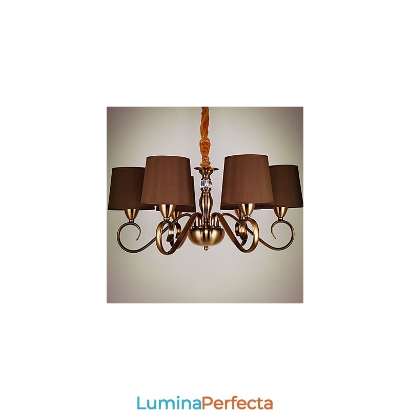 Rustic Lodge Vintage Mini Candelabru din metal galvanizat