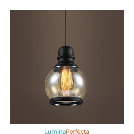 Iluminat retro Loft Lights Lampă suspendată din sticlă Iluminat retro Loft Lights Lampă suspendată din sticlă