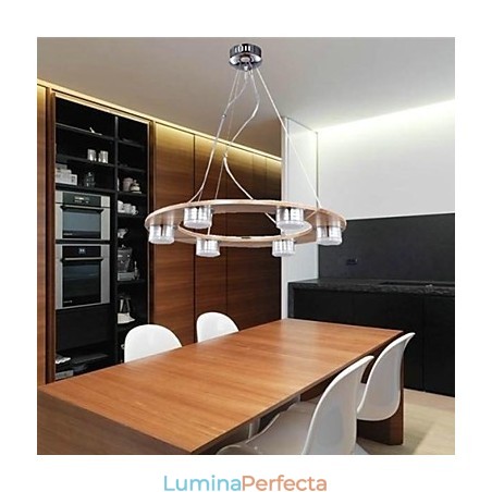 Lampe suspendate Modern Contemporan Lemn Bambus Lampe suspendate Modern Contemporan Lemn Bambus