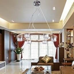 Lampe suspendate Modern Contemporan Lemn Bambus