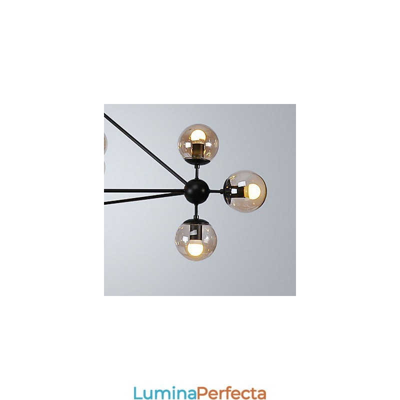 Country Painting Metal Pendant Lampă Garaj