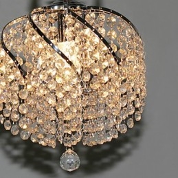 Lampă elegantă de cristal cu pandantiv cu 1 lumină