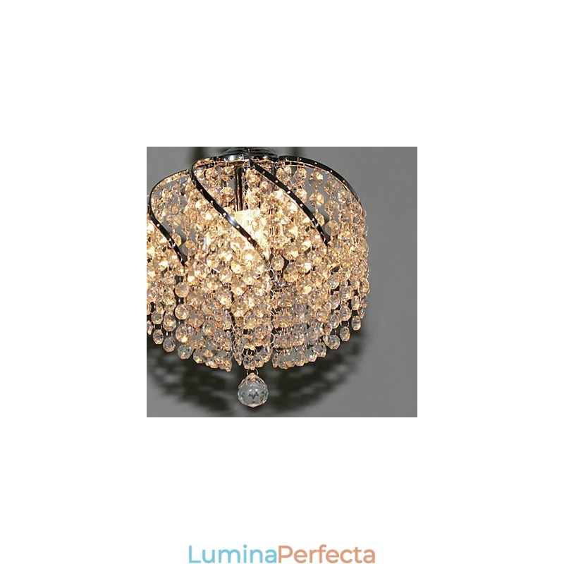 Lampă elegantă de cristal cu pandantiv cu 1 lumină