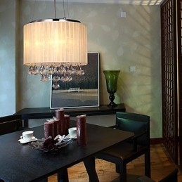 Lampă elegantă din cristal cu 4 lumini