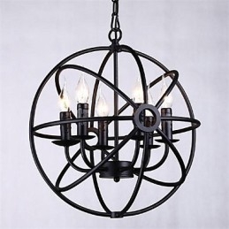 Candelabru în stil mini Pendant Lampă Modern Contemporan Tradițional Clasic Rustic Lodge Retro Lantern Country Globe