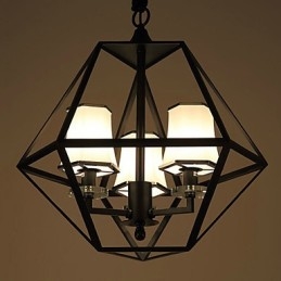 Lampe suspendate 3 Lumini Country Outdoors Metal