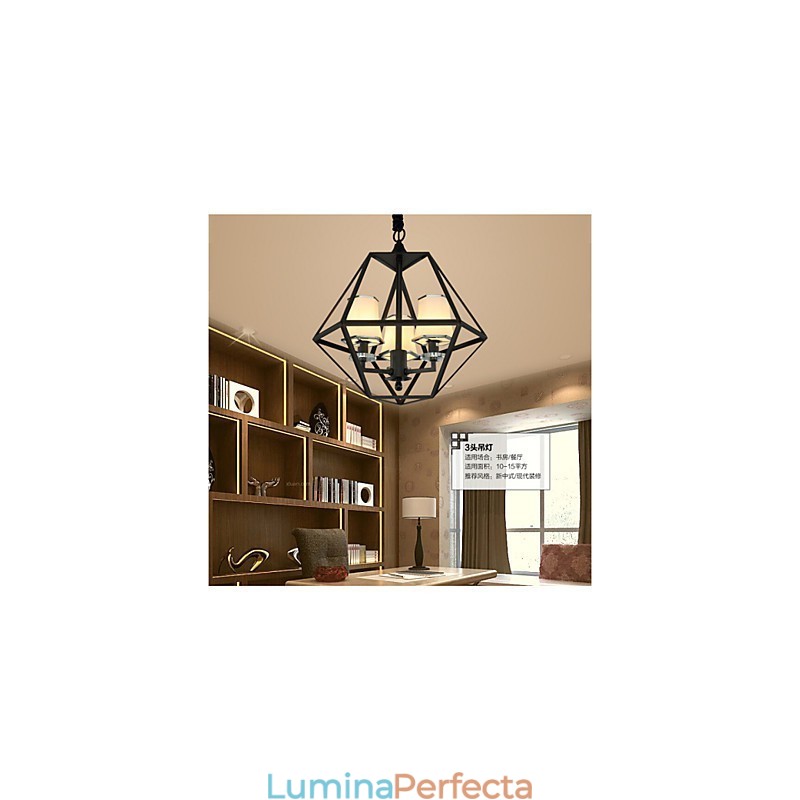 Lampe suspendate 3 Lumini Country Outdoors Metal