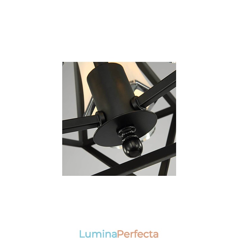 Lampe suspendate 3 Lumini Country Outdoors Metal