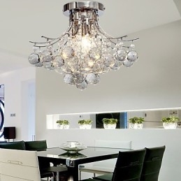 Candelabru Modern Cristal 3 Lumini