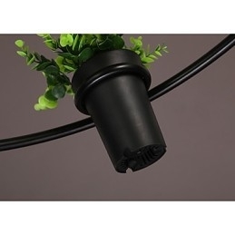 Lampă suspendată cu design decorativ modern și contemporan (nu include plante)