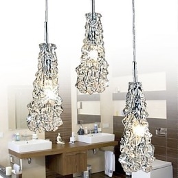 Candelabru Tradition Classic din sticla transparenta cu 3 lumini