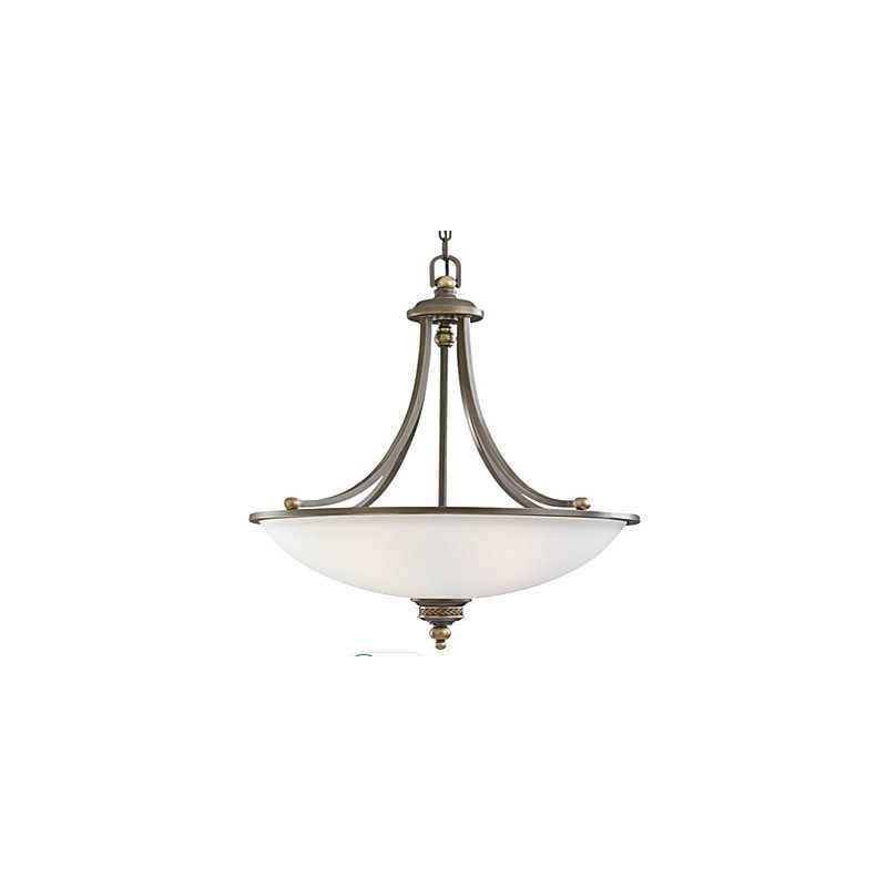 Lampă suspendată din metal din bronz Rustic Lodge