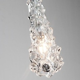 Candelabru Tradition Classic din sticla transparenta cu 3 lumini