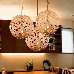 Candelabru Mini Style Lantern Lemn Bambus