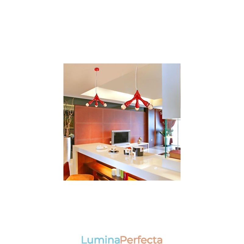 Plafoniera cu 3 lumini