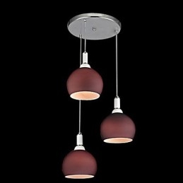Lampă suspendată galvanizată în stil mini modern și contemporan