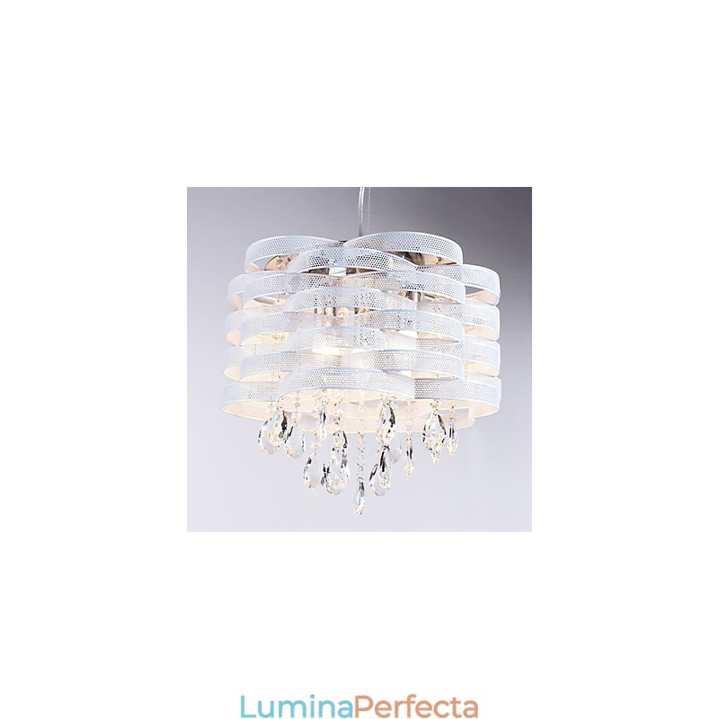 Lampă elegantă cu pandantiv din cristal cu 3 lumini
