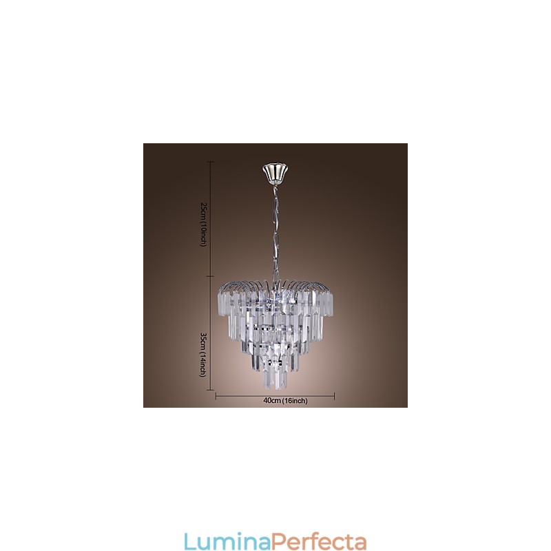 Candelabru de cristal luxuriant